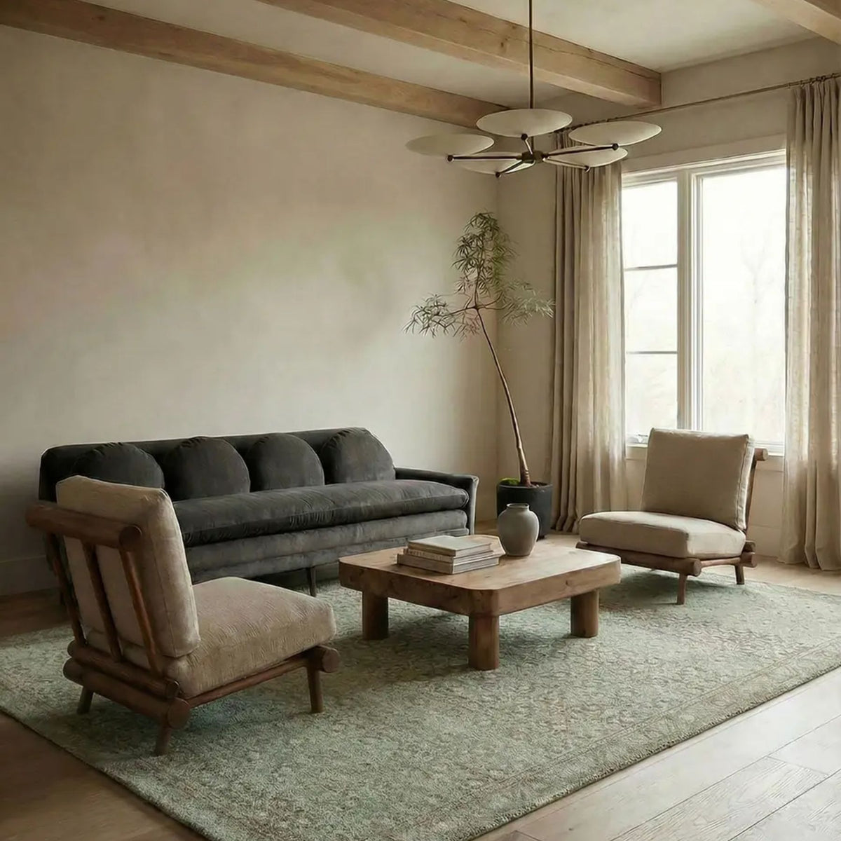 Casen Rug 08 | Sage Green