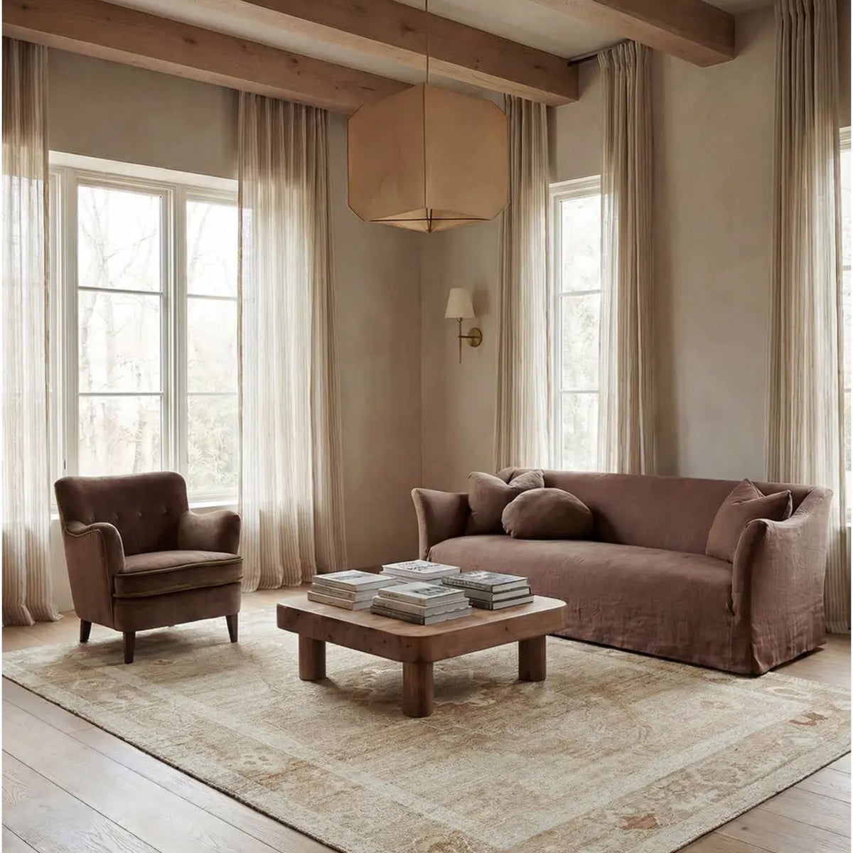 Casen Rug 07 | Cream/Tan