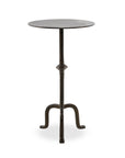 Jocelyn End Table | Dark Brass