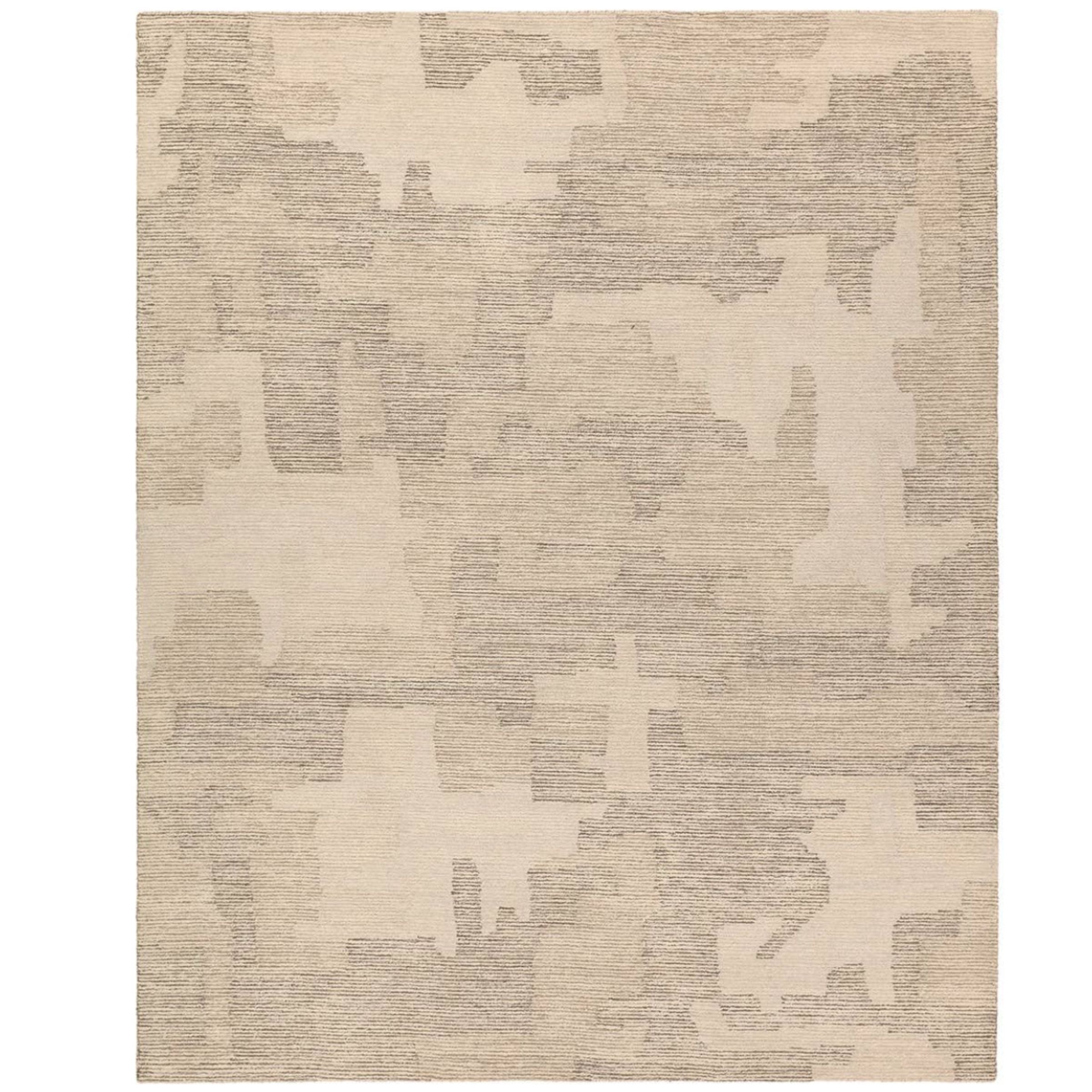 Labyrinth Rug | Gray/Tan