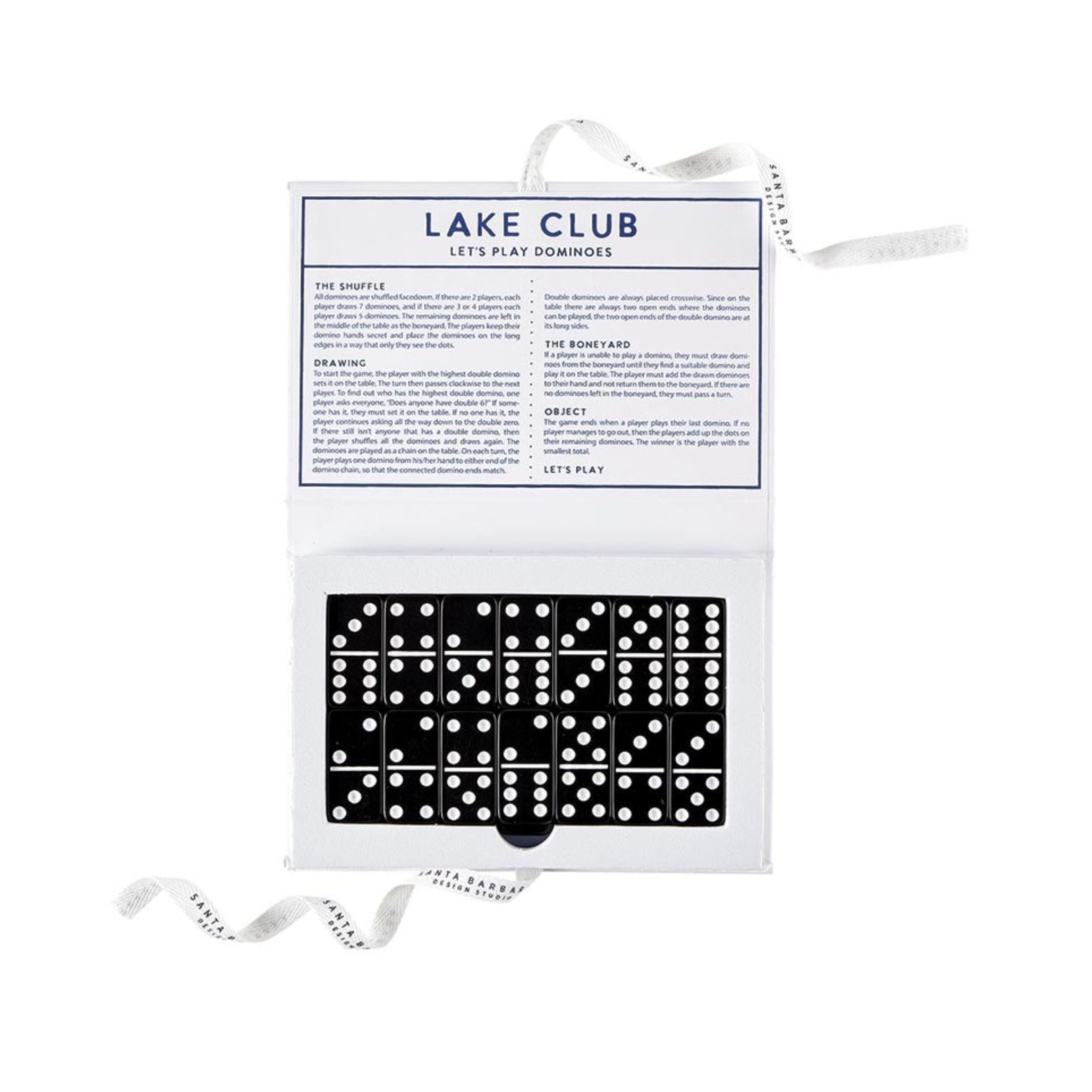 Lake Club Domino Book Box