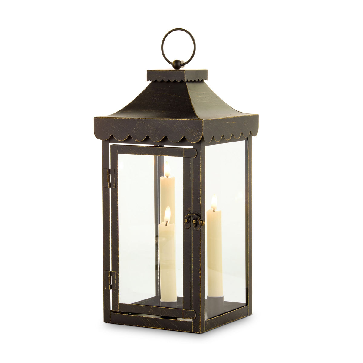 Lantern With Taper Candle