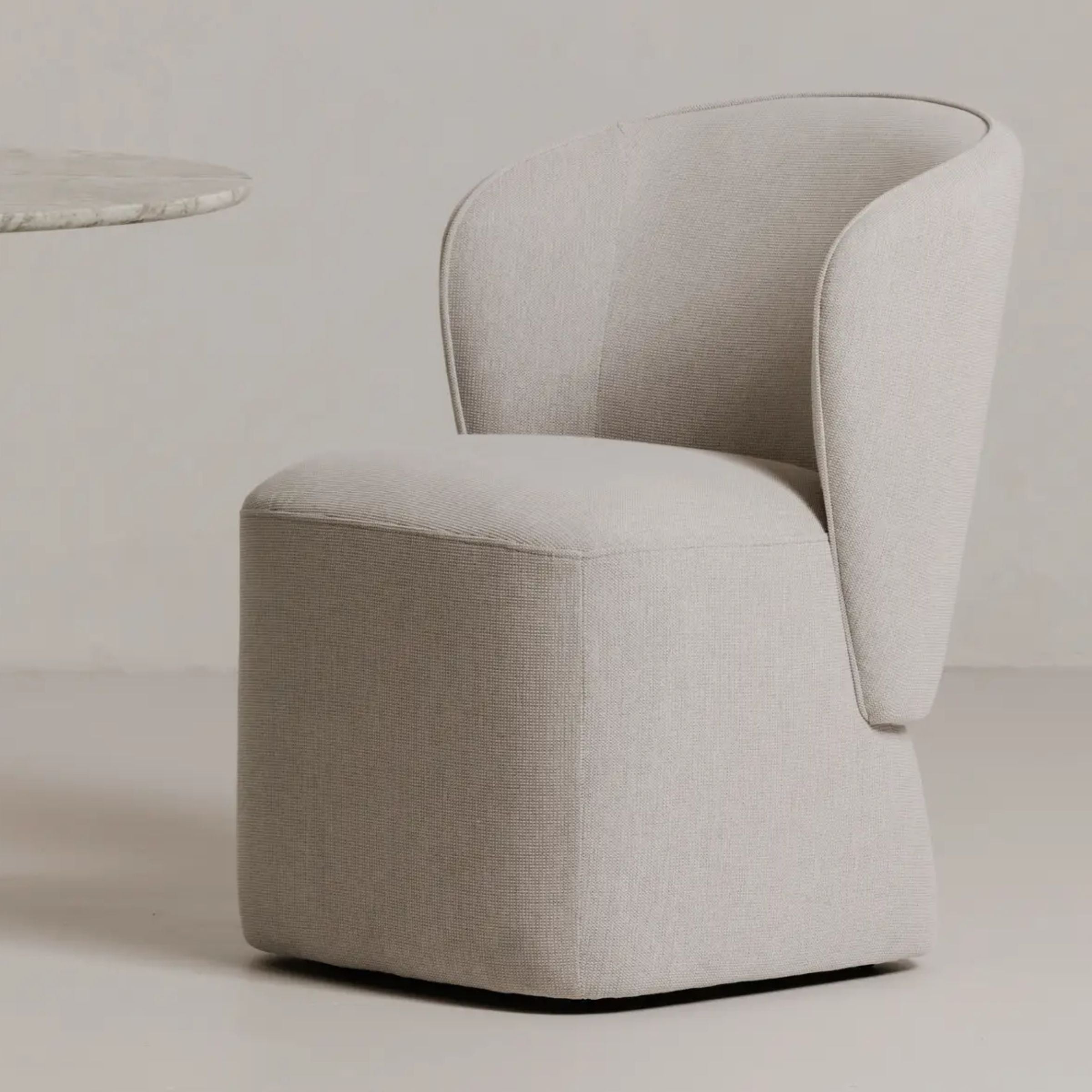 Larson Rolling Dining Chair