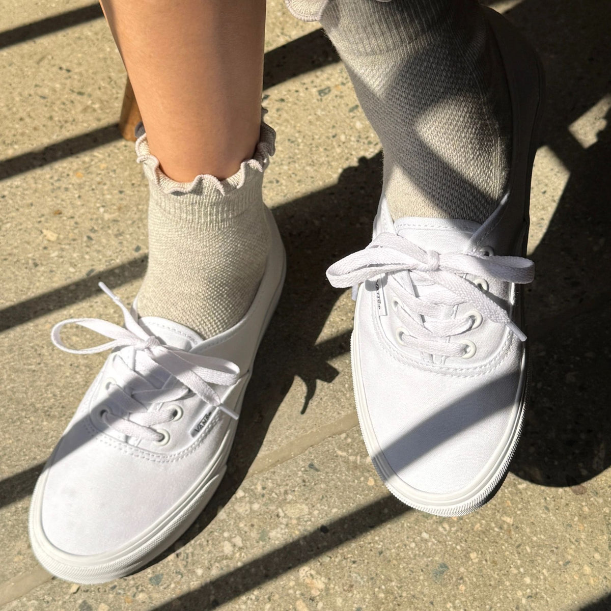 Le Bon Shoppe Ruffled Hugger Crew Socks