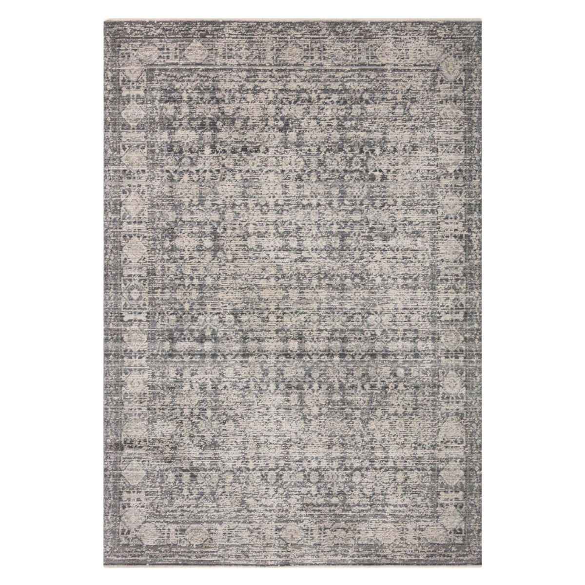 Loloi Alie Rug | Charcoal/Dove