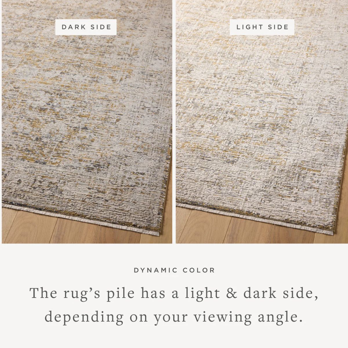 Loloi Alie Rug | Charcoal/Dove