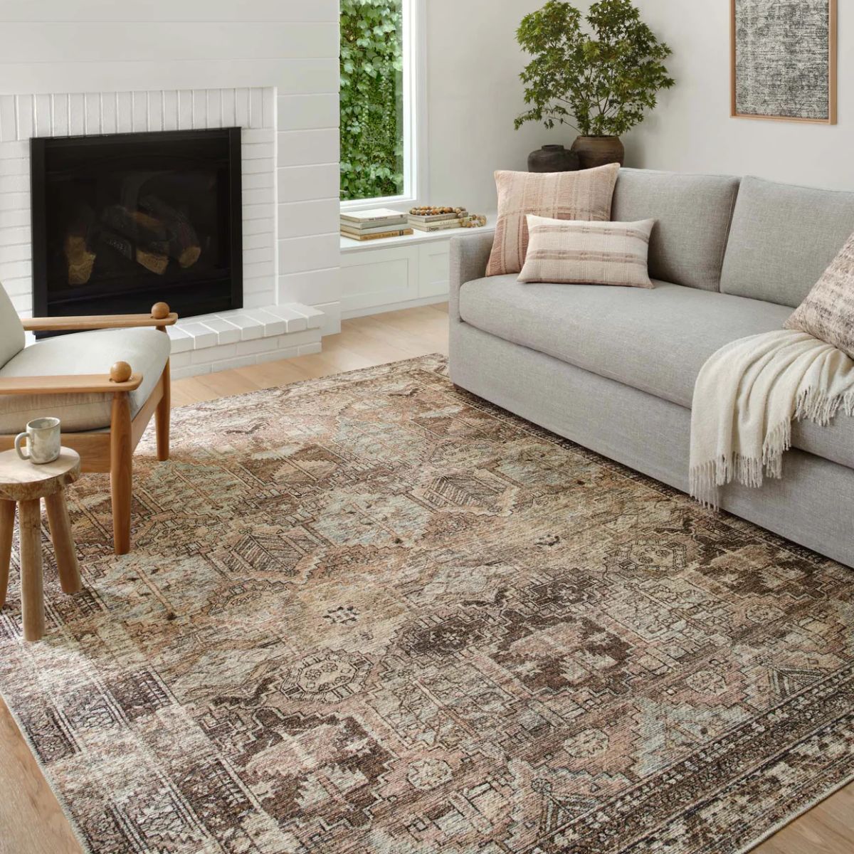 Loloi Billie Rug | Clay/Sage