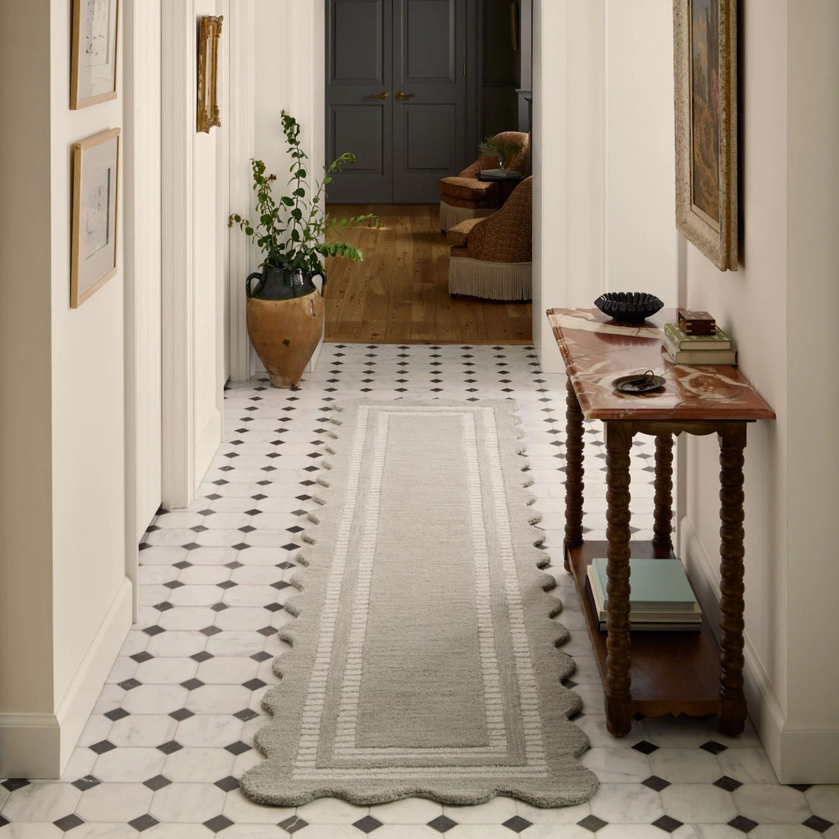 Loloi Scottie Rug | Fog/Ivory
