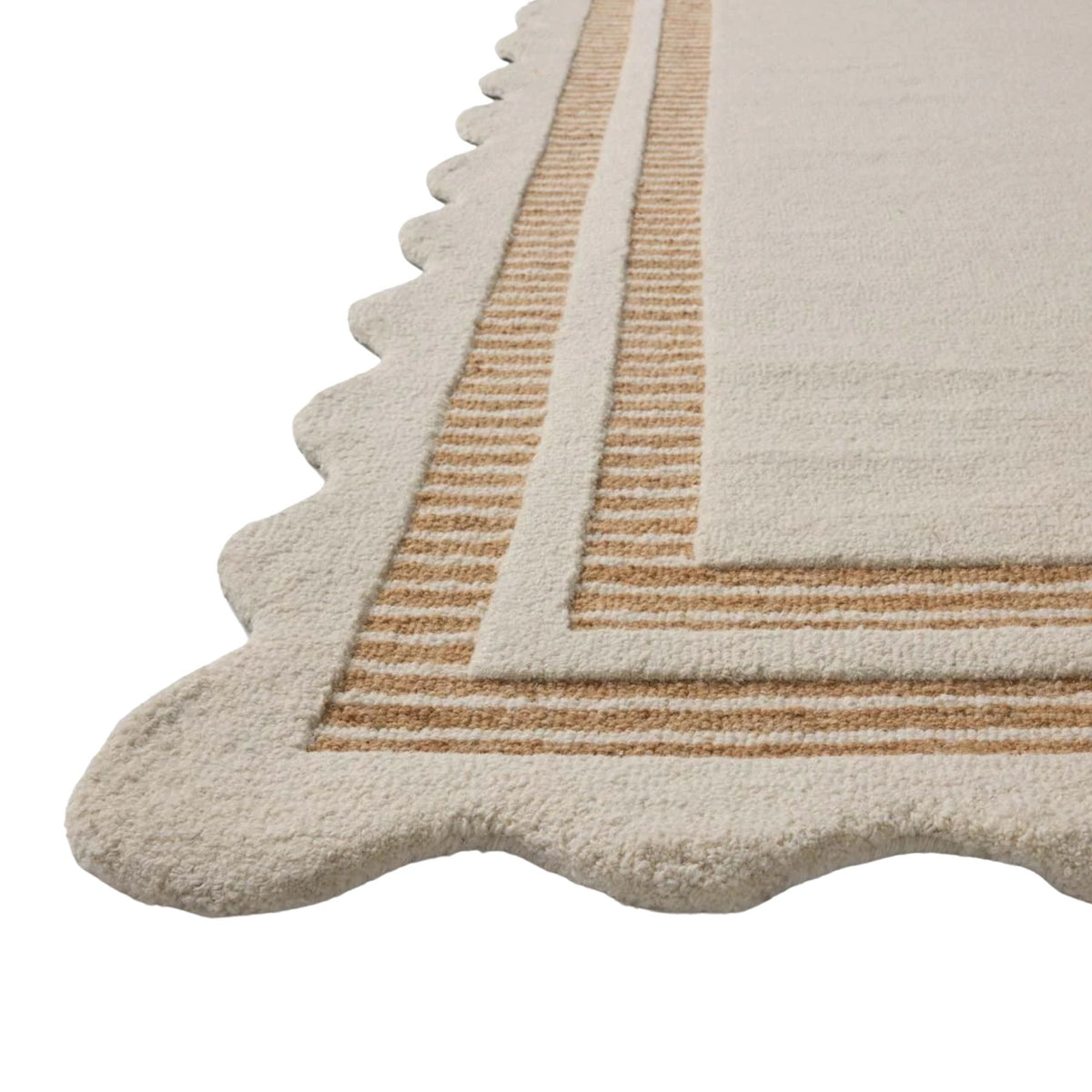 Loloi Scottie Rug | Ivory/Rust