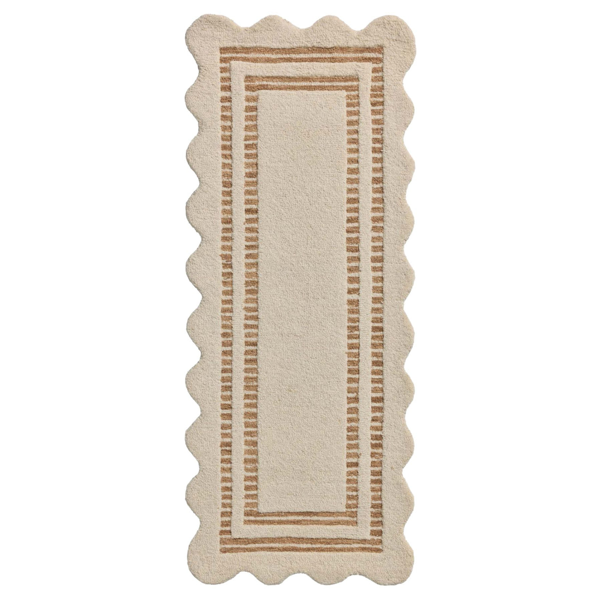 Loloi Scottie Rug | Ivory/Rust