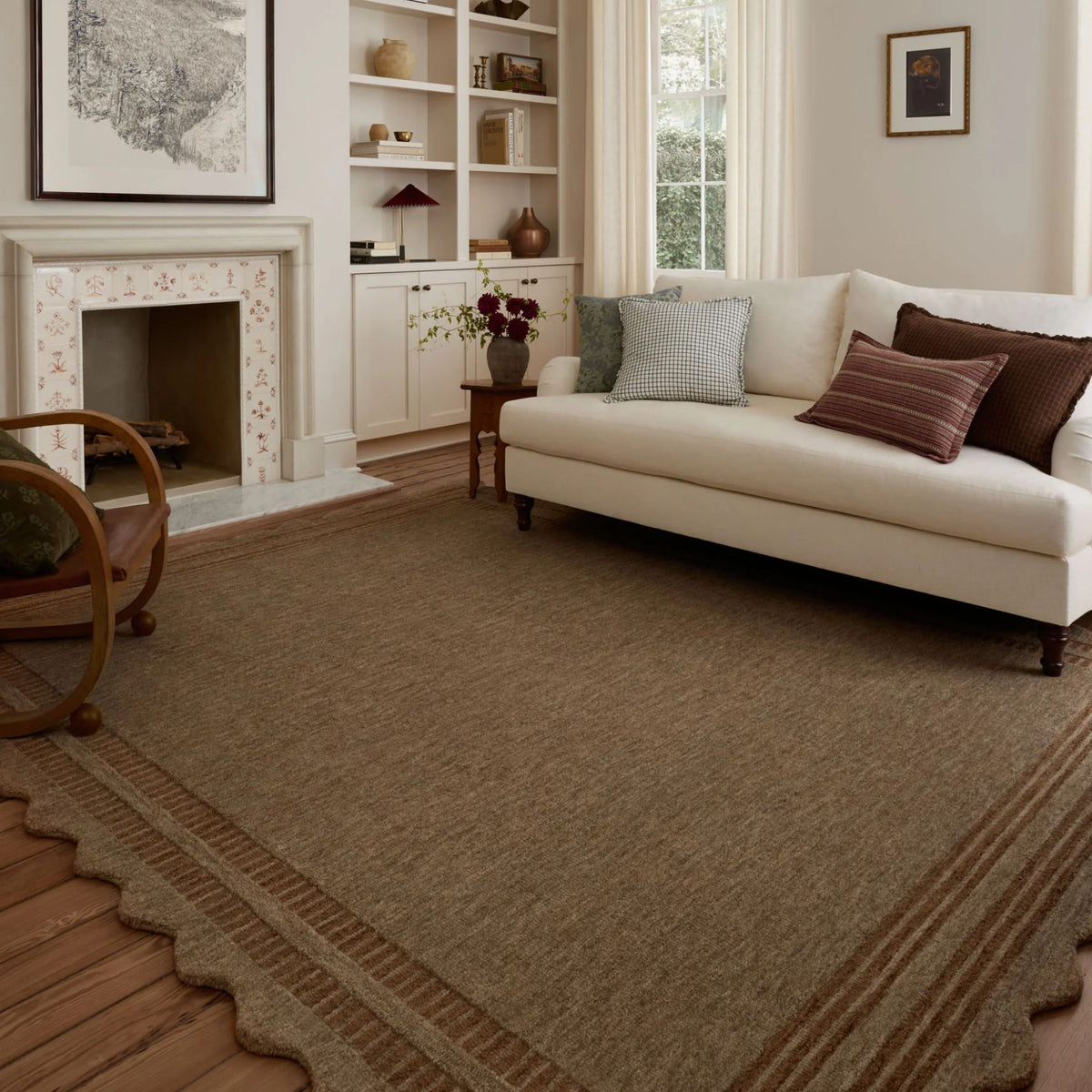 Loloi Scottie Rug | Mocha/Clay