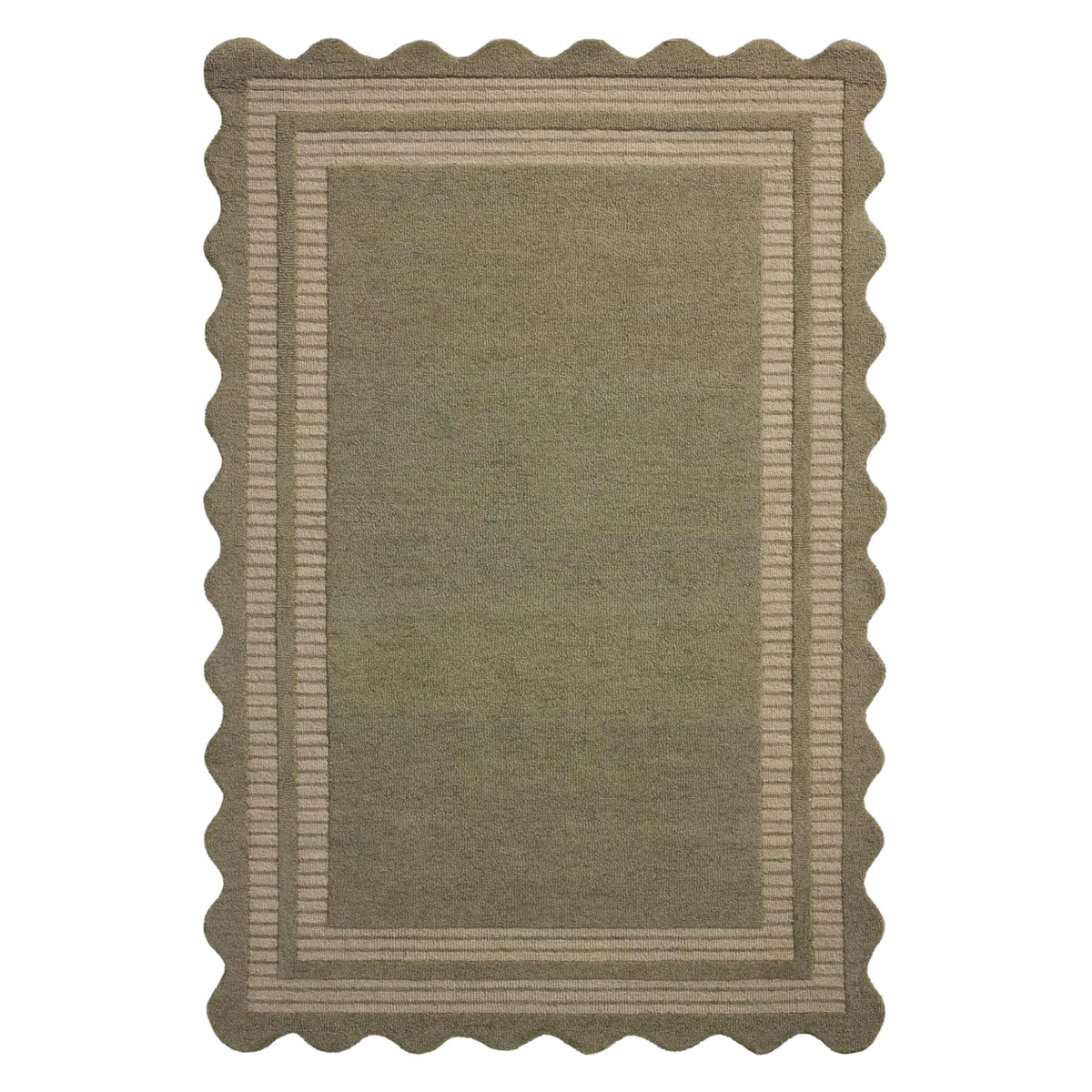 Loloi Scottie Rug | Olive/Pebble