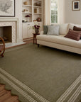 Loloi Scottie Rug | Olive/Pebble
