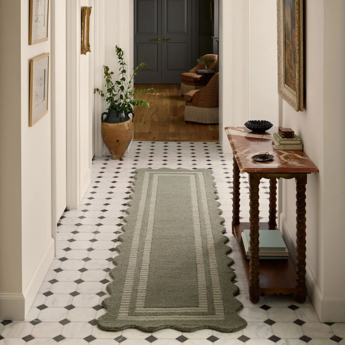 Loloi Scottie Rug | Olive/Pebble