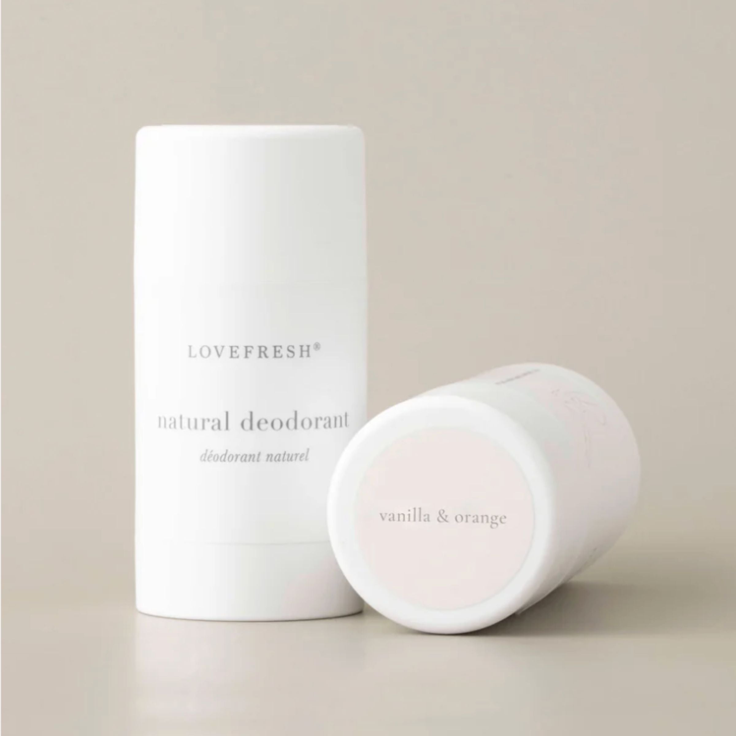 Natural Deodorant | Vanilla + Orange
