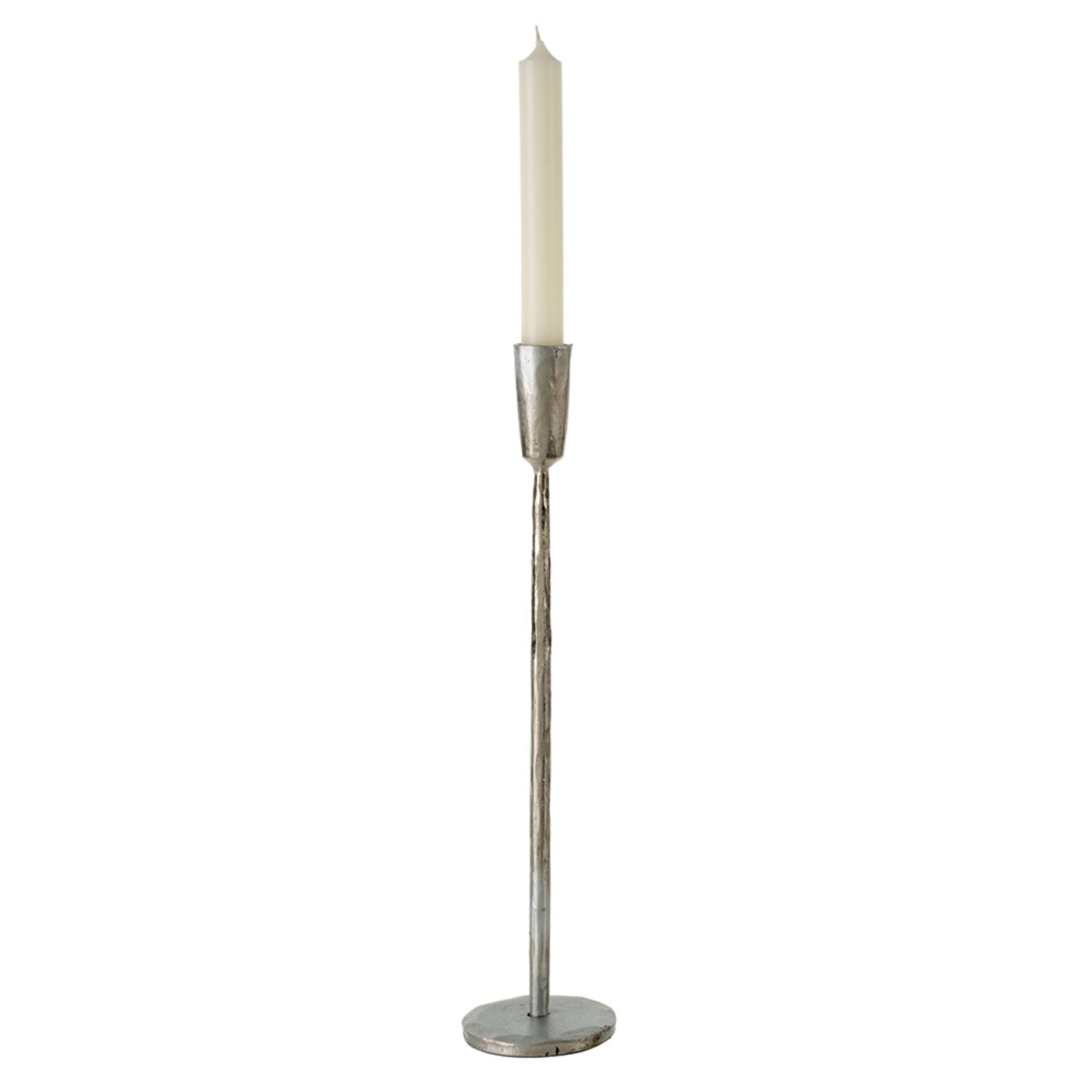 Luna Candlestick | Silver
