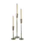 Luna Candlestick | Silver