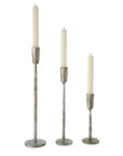 Luna Candlestick | Silver