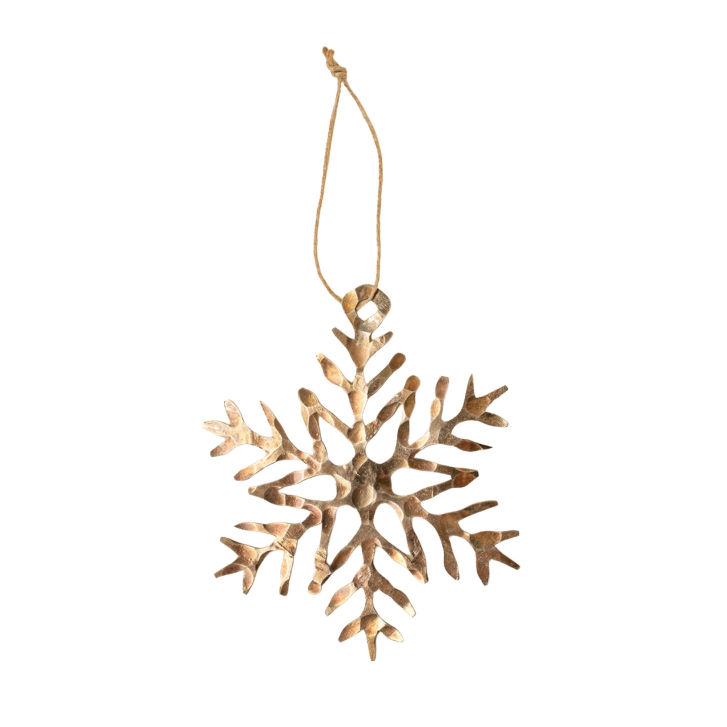 Luster Snowflake Ornament
