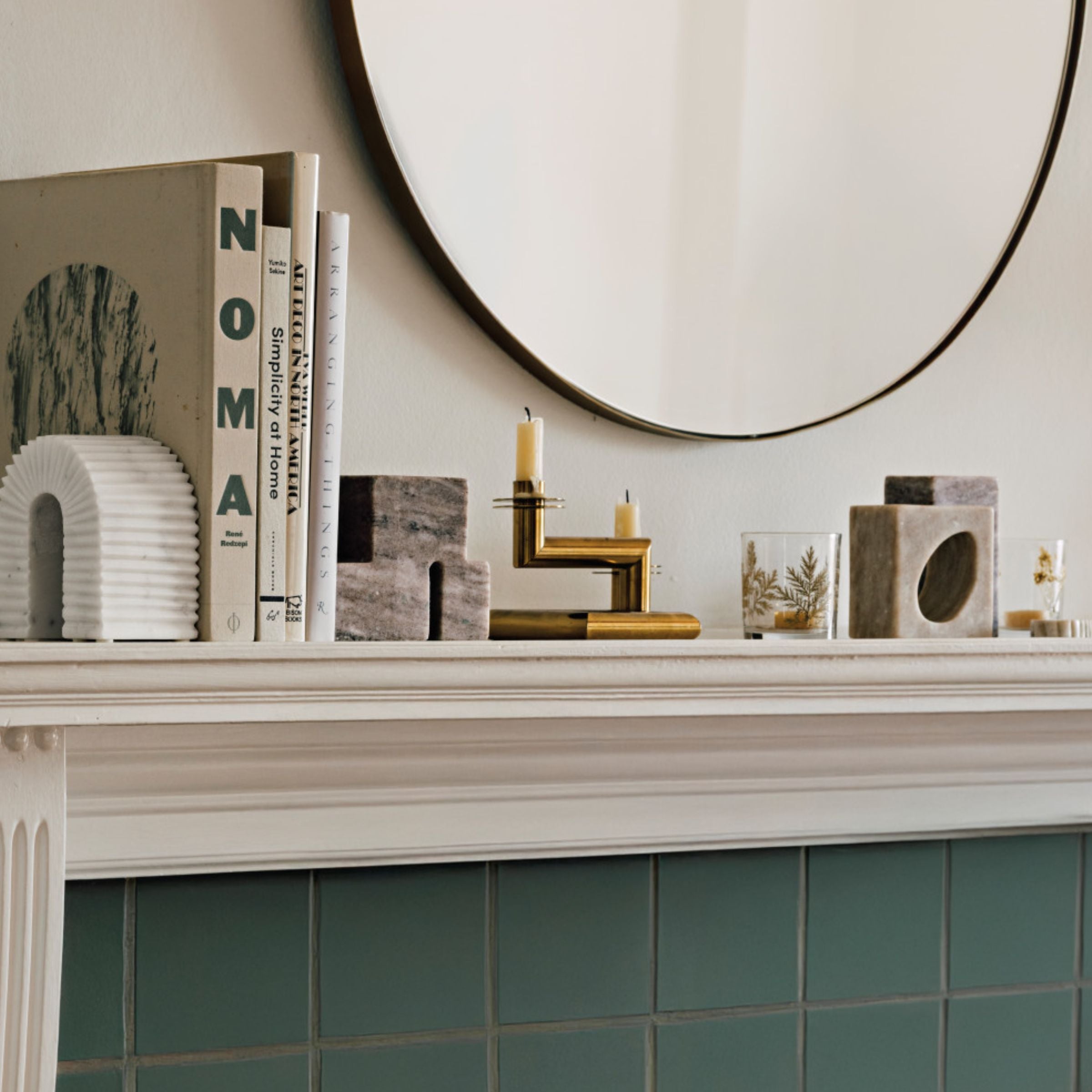 Marble Bookend