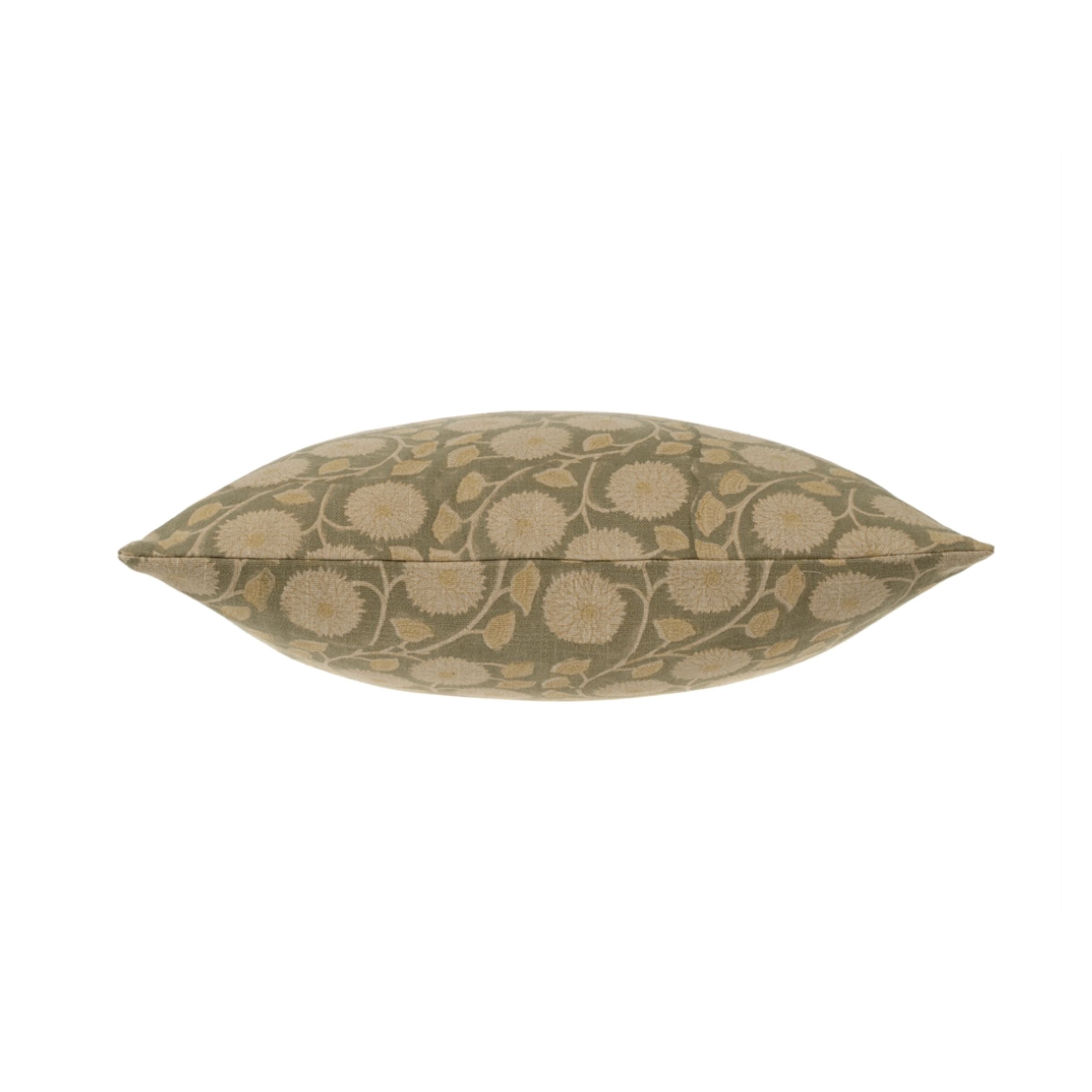 Marigold Block Print Pillow