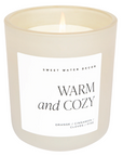 Warm + Cozy Matte Jar Candle