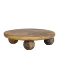 Micah Wood Pedestal