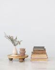 Micah Wood Pedestal