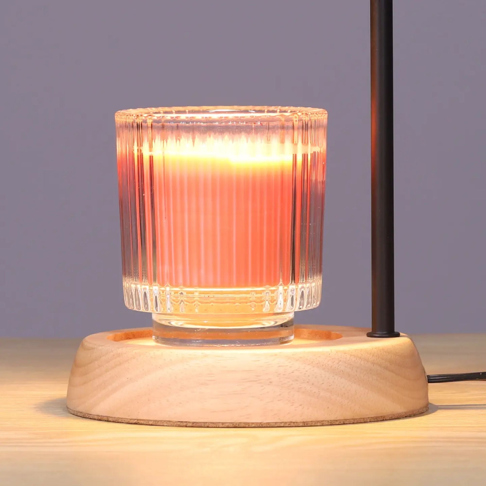 Minimalistic Candle Warmer | Matte Black