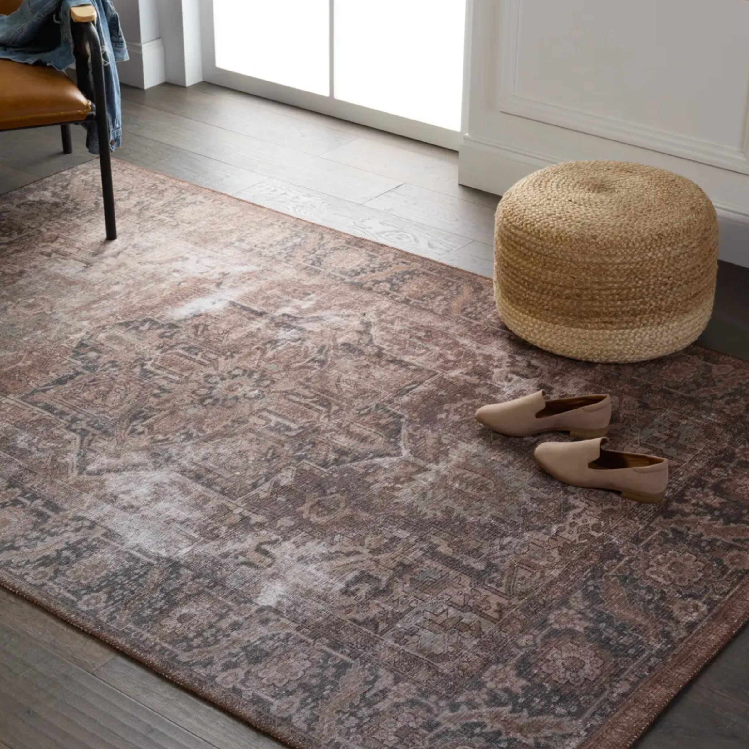 Minita Rug | Brown/ Taupe