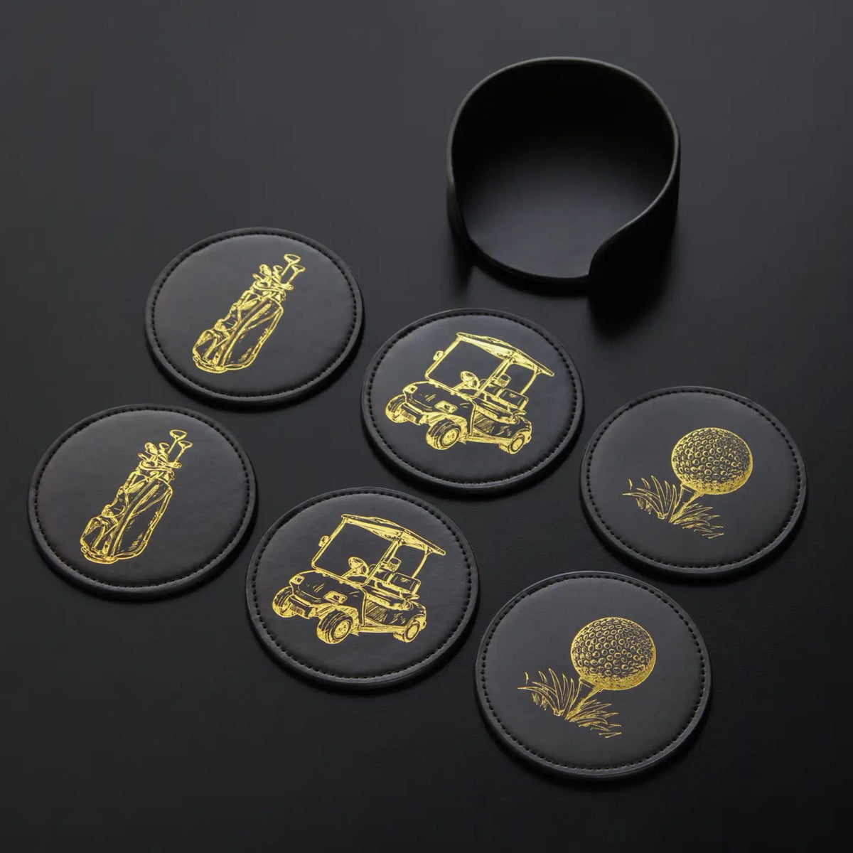 Golf Coaster Set