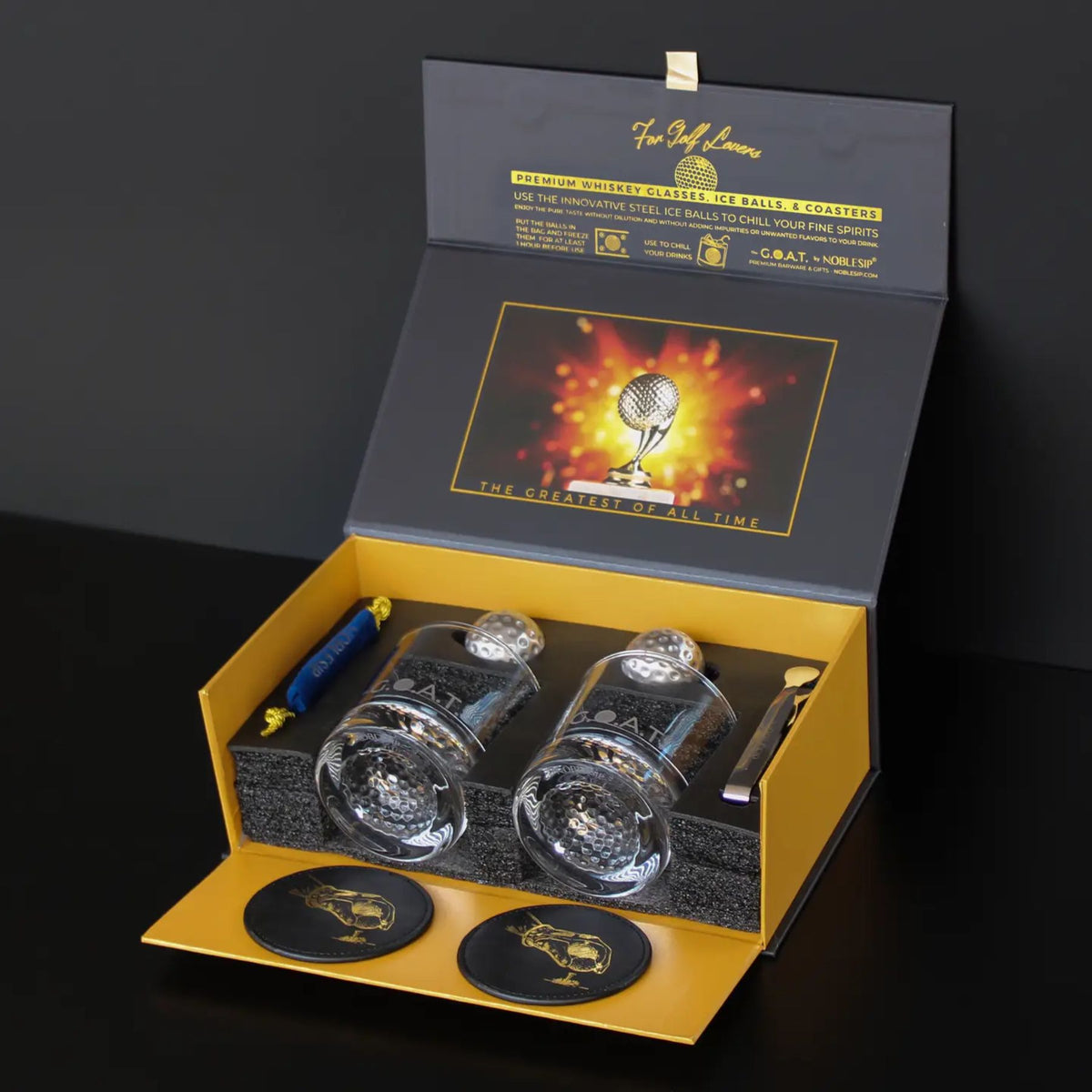 Whiskey Golf Glasses Set