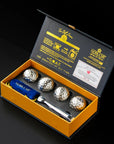Whiskey Golf Ice Balls Gift Set