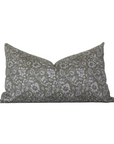 Olive Floral Pillow