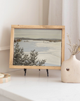 Vintage Outer Bank Winter Print