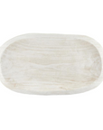 Paulownia Platter | White