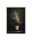 Potted Tree Vintage Print