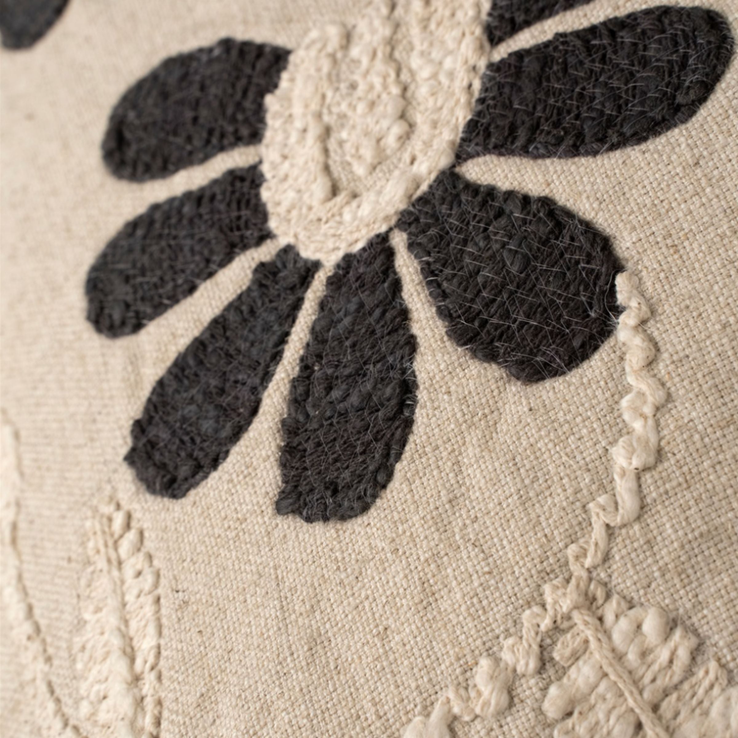Petal Pillow | Charcoal