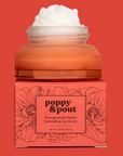 Poppy + Pout Lip Scrub - Pomegranate Peach