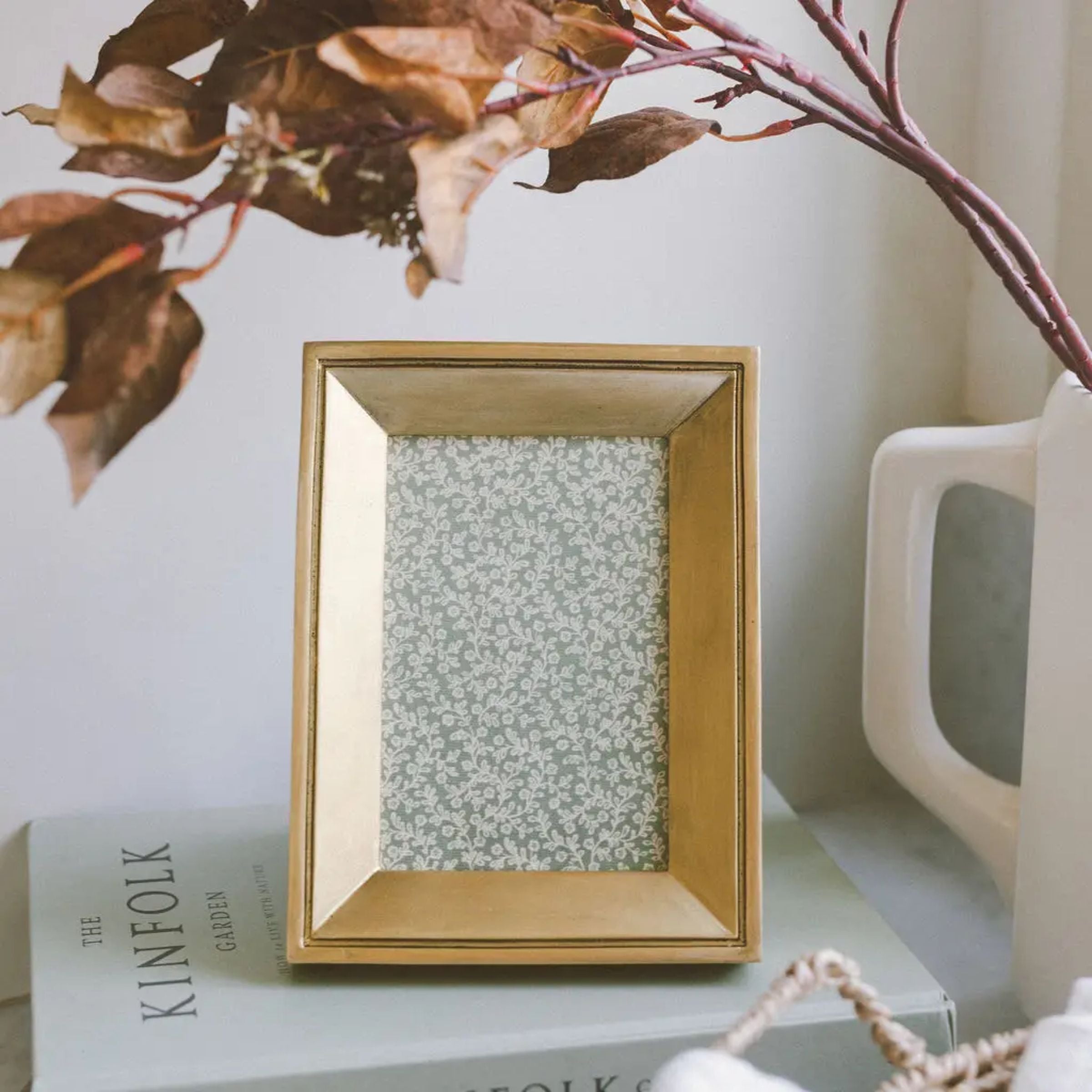 Gold Rectangle Photo Frame