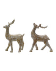 Reindeer Decor | Whitewashed