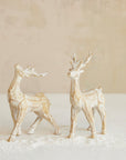 Reindeer Decor | Whitewashed