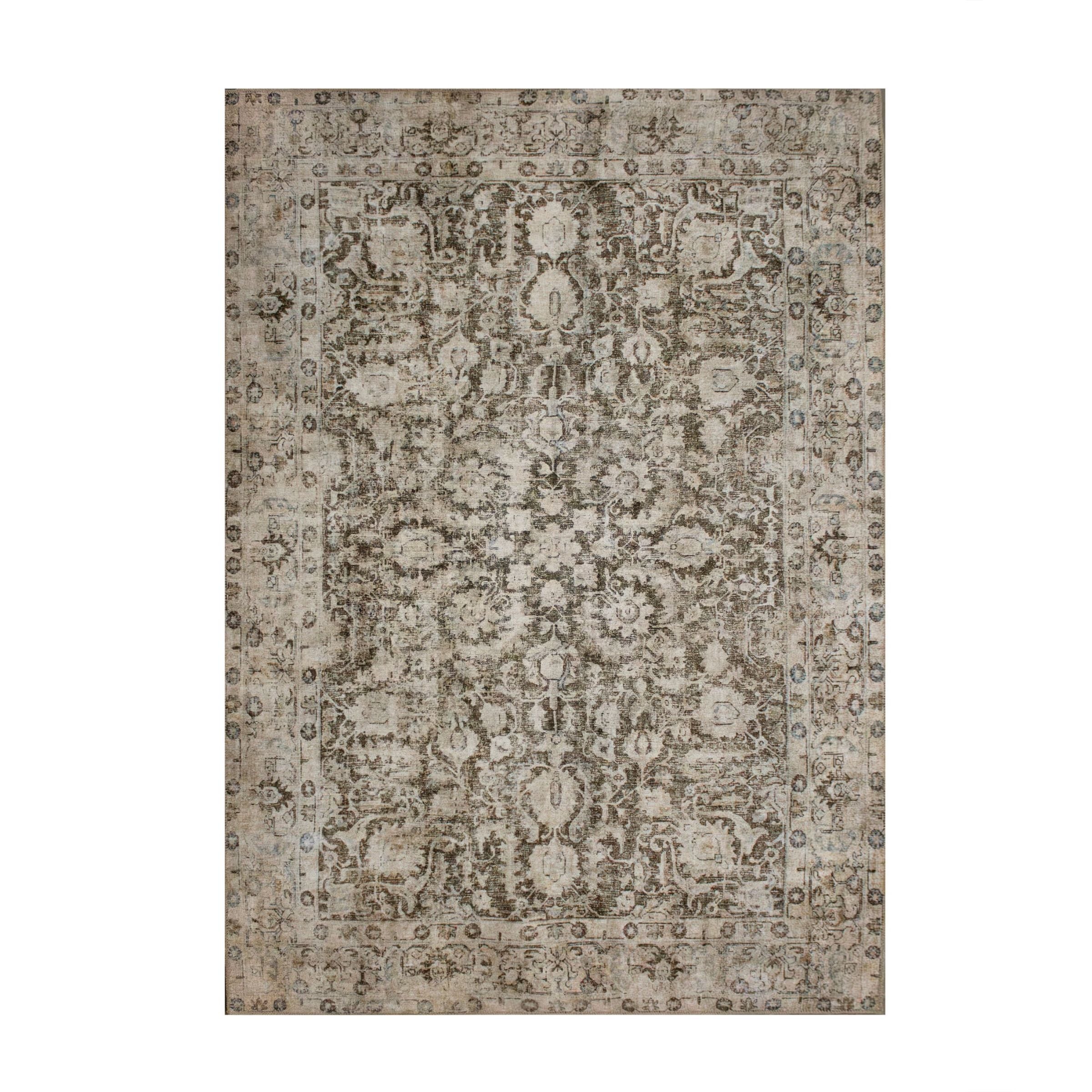 Chloe Rug | Olive/Cream