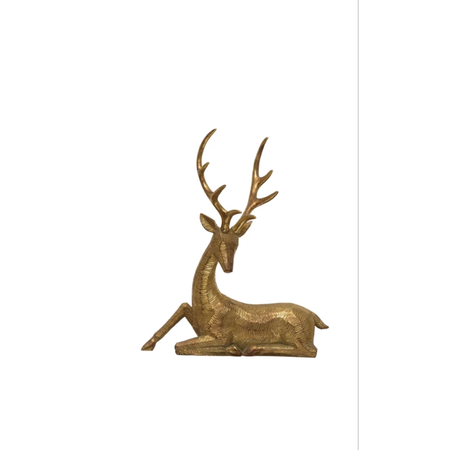 Reindeer Decor | Gold
