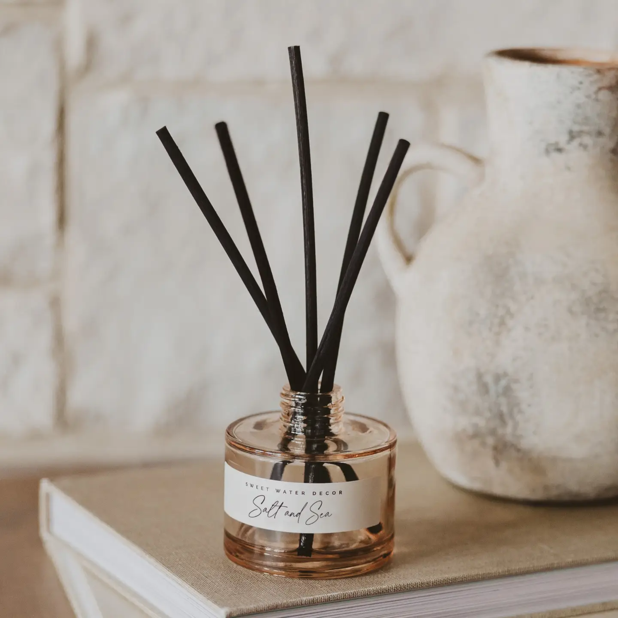 Salt + Sea Tan Reed Diffuser