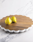 Scalloped Lazy Susan