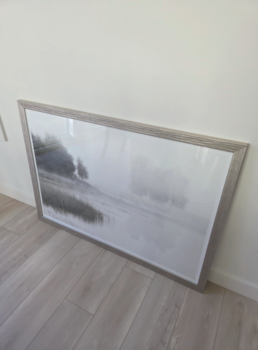 Taupe Aspect III 46" x 32" - AS IS