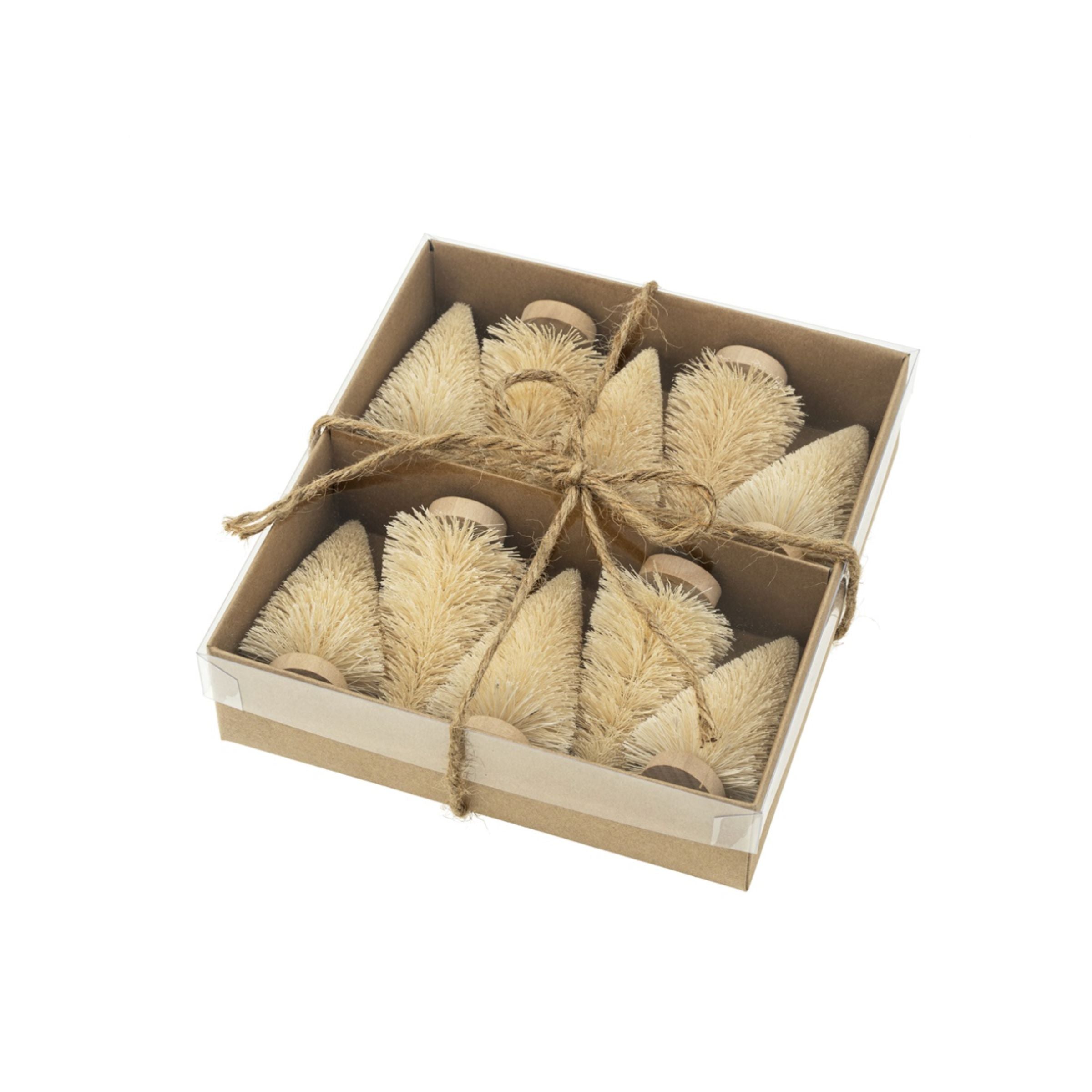 Sisal Bottle Brush Tree s/10 | Natural