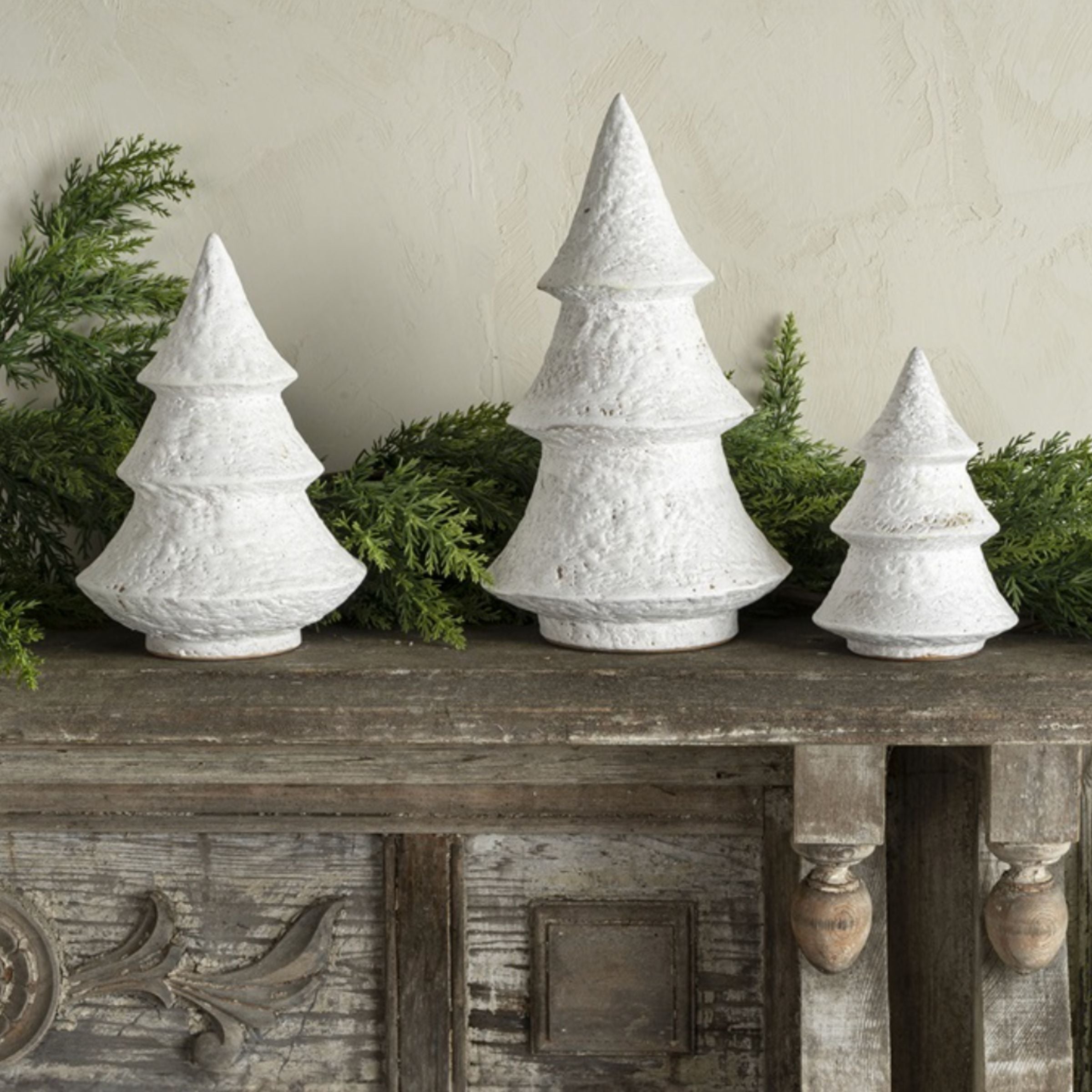 Snowdrift Ceramic Tree