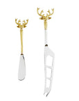 Stag Cheese Knives | Set of 2